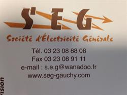 S.e.g. - Société D'electricité Générale S.a., Gauchy - Horaires d'ouverture