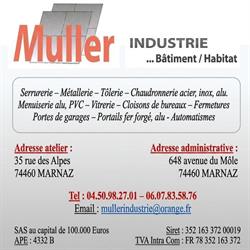 Muller Industrie SAS, Marnaz - Horaires d'ouverture