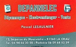 Depannelec EURL, La Crau - Horaires d'ouverture