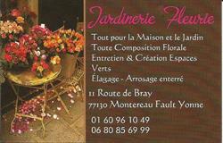 JARDINERIE FLEURIE SARL, Montereau-Fault-Yonne - Horaires d'ouverture