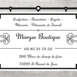 Laroche Maryse Boutique Confection, Saint-Bonnet-de-Joux - Horaires d'ouverture