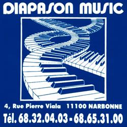 Diapason Musique (Sarl), Narbonne - Horaires d'ouverture