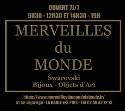 Merveilles Du Monde, La Baule-Escoublac - Horaires d'ouverture