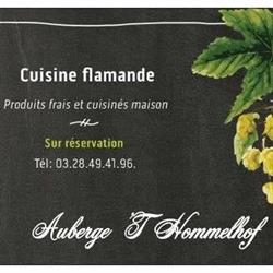 Auberge T'hommelhof, Boeschepe - Horaires d'ouverture