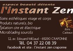 L'Instant Zen, Craponne - Horaires d'ouverture