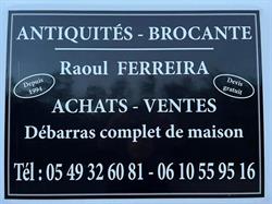 Antiquité Brocante Raoul Ferreira, Niort - Horaires d'ouverture