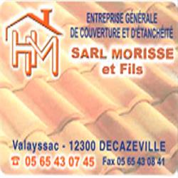 SARL MORISSE & Fils, Decazeville - Horaires d'ouverture