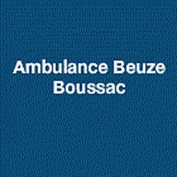 Ambulance Beuze Boussac, - Horaires d'ouverture