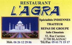 L'agra, Blagnac - Horaires d'ouverture