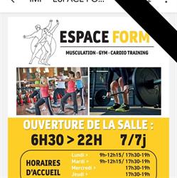 Espace Form', Crest - Horaires d'ouverture