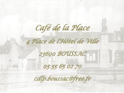 Café de la Place, Boussac - Horaires d'ouverture