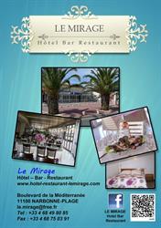 Hôtel Restaurant Le Mirage, Narbonne - Horaires d'ouverture
