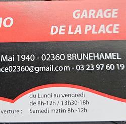 Garage de La Place - Motrio, Brunehamel - Horaires d'ouverture