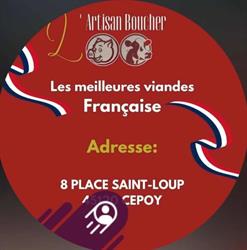 L'artisan Boucher, Cepoy - Horaires d'ouverture