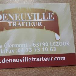 Deneuville Traiteur (Sarl), Lezoux - Horaires d'ouverture