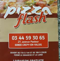 Pizza Flash, Crépy-en-Valois - Horaires d'ouverture
