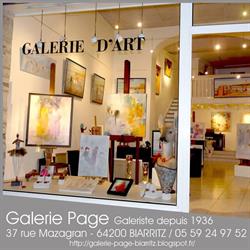 Galerie Page, Biarritz - Horaires d'ouverture