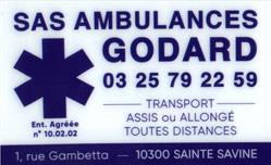 Ambulances Godard, Sainte-Savine - Horaires d'ouverture