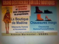 Chaussures Indigo Ussel, - Horaires d'ouverture