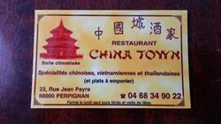 China Town, Perpignan - Horaires d'ouverture