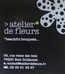 Atelier De Fleurs, Bois-Guillaume - Horaires d'ouverture