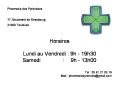 Pharmacie des Pyrénées, Toulouse - Horaires d'ouverture