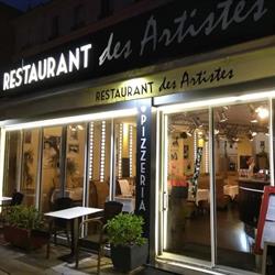 Restaurant Les Artistes, Menton - Horaires d'ouverture