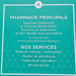 Aprium Pharmacie Principale, Mérignac - Horaires d'ouverture