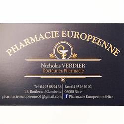 Pharmacie Européenne, Nice - Horaires d'ouverture