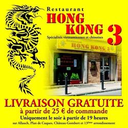 Hong Kong 3, Marseille - Horaires d'ouverture