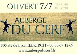 Auberge Du Cerf, Illkirch-Graffenstaden - Horaires d'ouverture