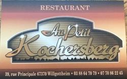 Restaurant Au Petit Kochersberg, Willgottheim - Horaires d'ouverture