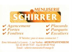 Menuiserie SCHIRRER, Pfaffenheim - Horaires d'ouverture