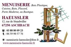 Menuiserie Haeussler, Aschbach - Horaires d'ouverture
