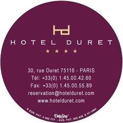 Hôtel Duret PARIS, Paris - Horaires d'ouverture