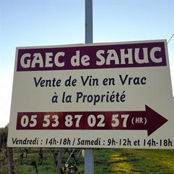 Gaec de Sahuc, Moirax - Horaires d'ouverture