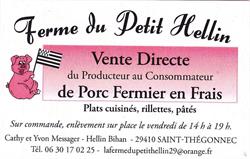 Earl Du Petit Hellin, Saint-Thégonnec - Horaires d'ouverture