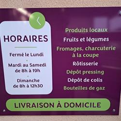 Proxi Super Berd'huis, - Horaires d'ouverture
