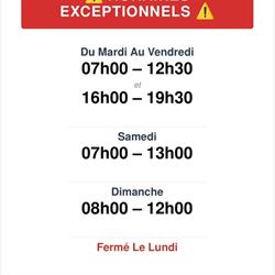 Vival, Le Vernet - Horaires d'ouverture