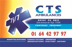AMBULANCES CTS, Rozay-en-Brie - Horaires d'ouverture