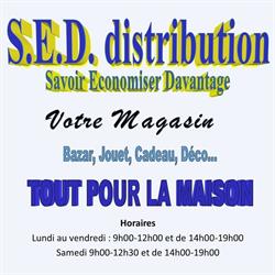 S.e.d Distribution, Thiviers - Horaires d'ouverture