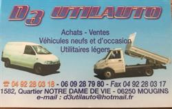 D3 Utilauto, Mougins - Horaires d'ouverture