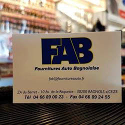 Fournitures Auto Bagnolaises, Bagnols-sur-Cèze - Horaires d'ouverture