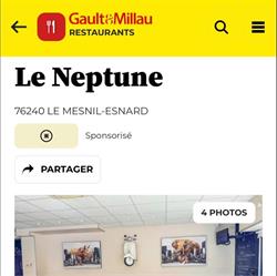 Le Neptune, Le Mesnil-Esnard - Horaires d'ouverture