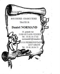 Boucherie Normand Daniel, Guyans-Vennes - Horaires d'ouverture