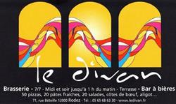Le Divan, Rodez - Horaires d'ouverture