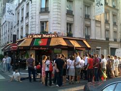 Le Saint Martin, Paris - Horaires d'ouverture