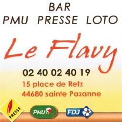 Le Flavy, Sainte-Pazanne - Horaires d'ouverture
