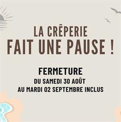 Crêperie du Men Gwen, Gâvres - Horaires d'ouverture