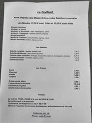 Le Goeland, Lion-sur-Mer - Horaires d'ouverture